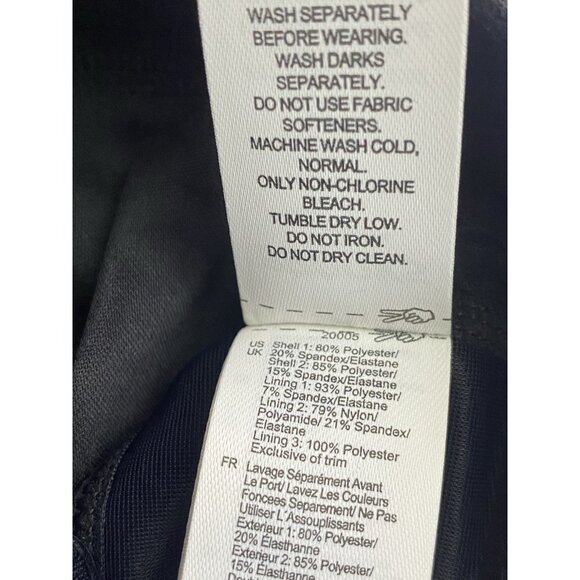 Brooks 30D Rebound Racerback Sports Bra Black Ikat Jacquard Adjustable - Picture 8 of 9